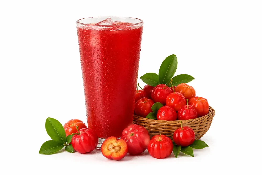 suco de acerola copo.